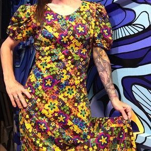 Vintage 70’s flower dress